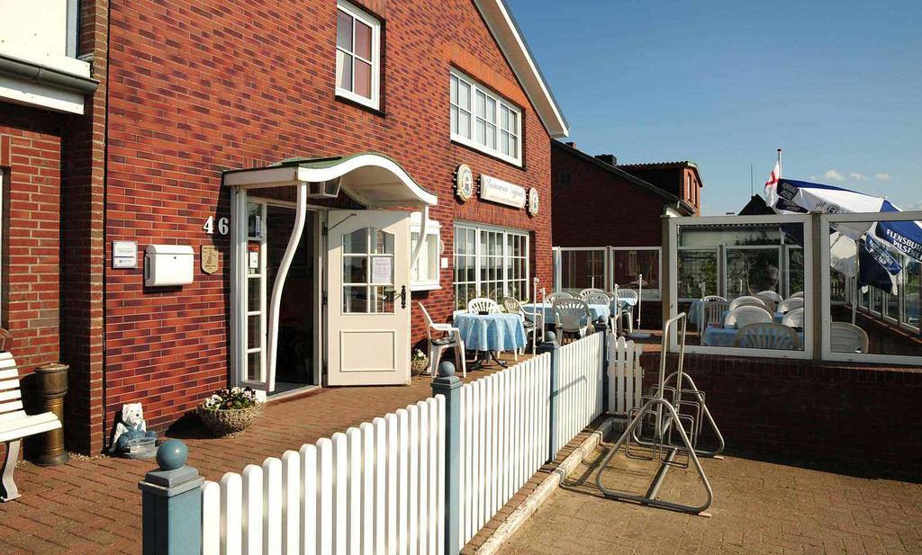 Hotel-Restaurant England Nordstrand Kültér fotó